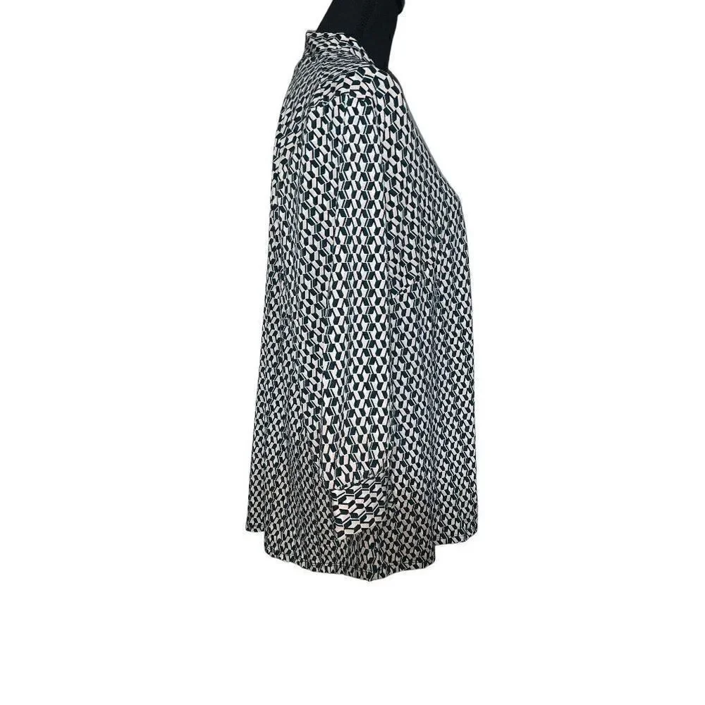Adrianna Papell Tie Neck Knit Top